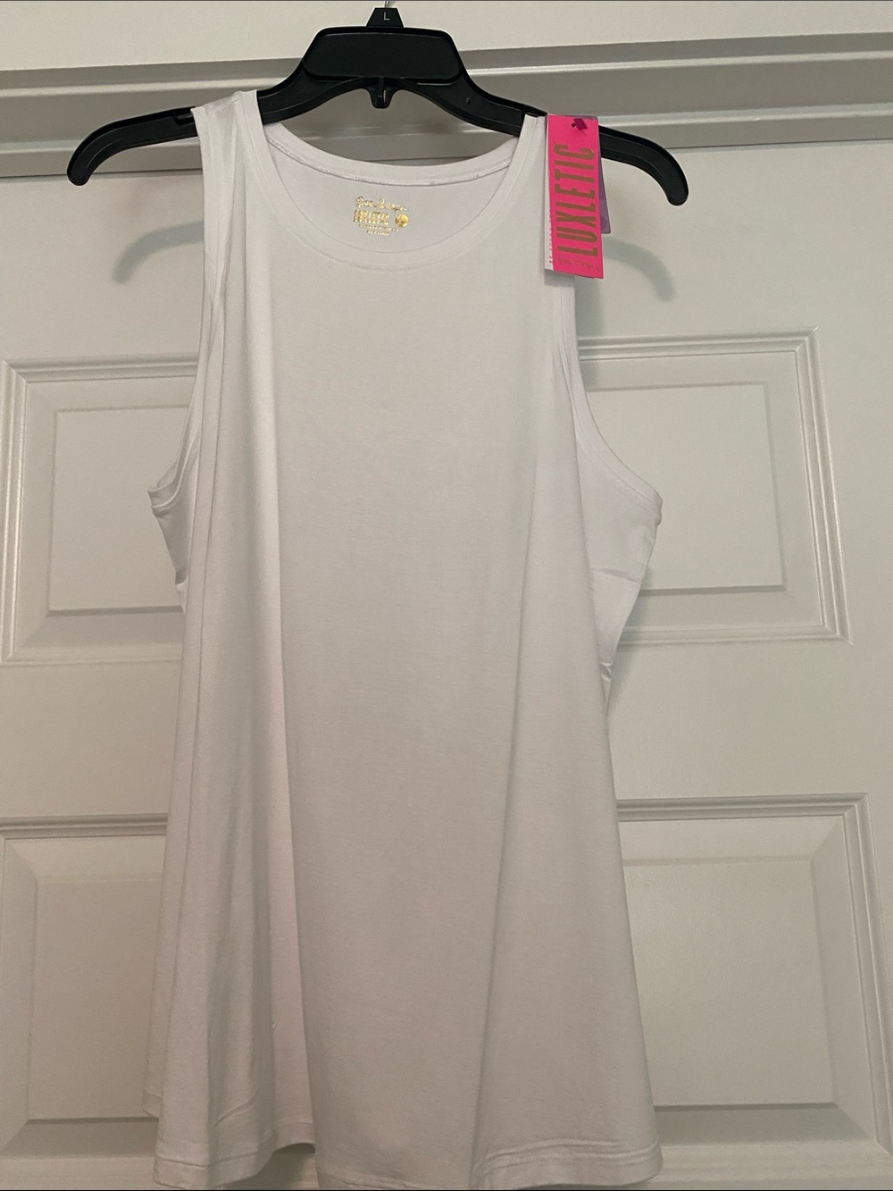 Lilly Pulitzer White Sleeveless Tank Top